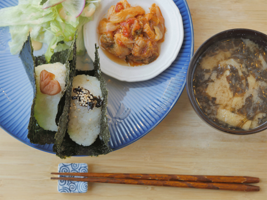 おにぎりプレート　1100円